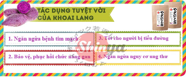 Bột khoai lang tím nguyên chất Shinya