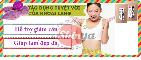 Bột khoai lang tím nguyên chất Shinya