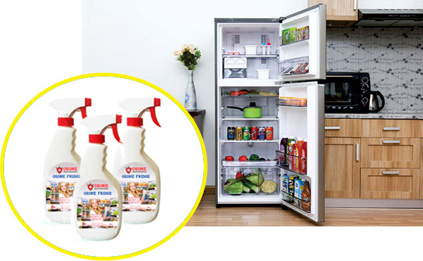 Nước vệ sinh, khử mùi tủ lạnh Ozone Fridge